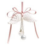 Pendentif de rtroviseur de voiture, pendentif de miroir dodorant en forme d'aile