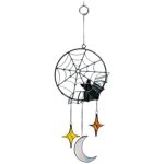 Pendentif suspendu de fenêtre acrylique gothique pour la décoration de la maison d'halloween, lumineux ... Pendentif suspendu de fenêtre acrylique gothique pour la décoration de la maison d'halloween, lumineux ...