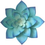 Pendentif v�g�tal d�coratif exquis, sculpture r�aliste de fleur artificielle succulente, pendentif suspendu ...