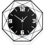 Pendule murale silencieuse 30cm, 3d horloge murale design moderne pendule dcoration design horloge originale ...