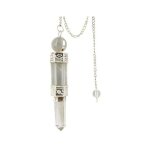 Pendule trois pices - quartz de roche - vendu par 1