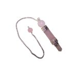 Pendule trois pi�ces - quartz rose - vendu par 1