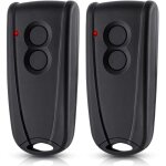 Pepape 2 pices tlcommande d'ouverture de garage pour ecostar rsc2 - 433 rse2 - 433, tlcommande de ...