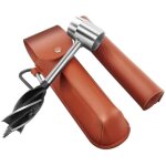 Perceuse � main pour le travail du bois, perceuse de survie manuelle, tari�re manuelle bushcraft outils, ...