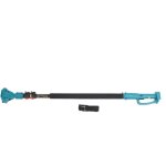 Perche d'lagage tlescopique 2, 5m bleue - tte rotative  180 pour coupe prcise - compatible scies ...