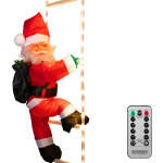 Père noël grimpeur sur échelle illluminée 48 leds pour intérieur extérieur ip44 décoration fête lumière ... Père noël grimpeur sur échelle illluminée 48 leds pour intérieur extérieur ip44 décoration fête lumière ...