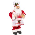 Pre nol en habit de patissier h 30 cm - feeric christmas