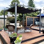 Purple leaf - pergola aluminium pour terrasse extérieur, toit coulissante, pavillon de jardin, 3, 65 ... Purple leaf - pergola aluminium pour terrasse extérieur, toit coulissante, pavillon de jardin, 3, 65 ...