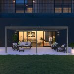 Pergola bioclimatique ombra vs adosse 4x6m - v2 - anthracite