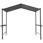 Habitat et jardin - pergola tonnelle pour barbecue - 277 x 149 cm - anthracite Habitat et jardin - pergola tonnelle pour barbecue - 277 x 149 cm - anthracite