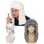 Perruque d'avocat cosplay chapeau de juge perruque de soire de bal de gentleman perruque de juge de ...