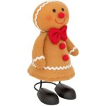 D�co de no�l personnage sur ressort h 16 cm - feeric christmas