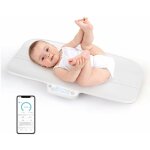 Costway - pse - bb numrique avec contrle intelligent charge 30 kg, balance prcise  2 g avec fonction ...