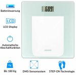 Pse personne balance digitale lcd blanc 180kg systme de capteurs slim moderne pse - personne salle ...