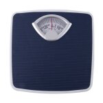 P�se personne m�canique r�tro - jinfgerne - grand �cran, capacit� 130kg, plateau antid�rapant, molette ...