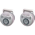 Pest reject pro lot de 2 rpulsif nuisibles repulse power ultrasons et lectromagntisme couleur gris ...