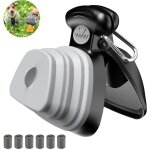 Pet pooper scooper, portable poop scoop pour chien chat avec distributeur de sac, portable outil de nettoyage ...