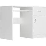 Petit bureau d'�colier blanc 100 x 50 cm moderne n9