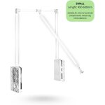 Evohanger porte - vtements escamotable pour armoire ? organisateur haute capacit 15 kg, technologie ...