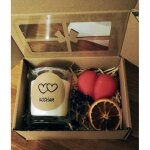 Petit coffret cadeau - 24 / saint - valentin / 1 pc.