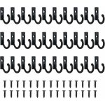 [jamais utilis�] petits crochets vintage, support mural pour porte - cl�s, crochets de suspension, crochets ...
