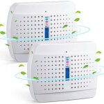 Petit dshumidificateur rechargeable, portable, absorbeur d'humidit  haute efficacit pour placard, ...