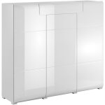 Petits - meubles - buffet haut 3 portes 1 tiroir jules blanc Petits - meubles - buffet haut 3 portes 1 tiroir jules blanc