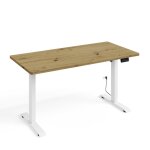 Petits - meubles - bureau électrique bimotion 1s 140x70x2, 5 cm réglage de la hauteur 73 - 120 cm noir ... Petits - meubles - bureau électrique bimotion 1s 140x70x2, 5 cm réglage de la hauteur 73 - 120 cm noir ...