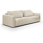 Petits - meubles - canapé convertible 3 places coffre evy beige Petits - meubles - canapé convertible 3 places coffre evy beige