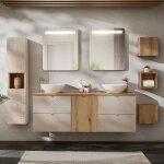 Petits - meubles - ensemble meuble double vasque 160cm 4 tiroirs miroirs led colonne et 3 armoires murales ... Petits - meubles - ensemble meuble double vasque 160cm 4 tiroirs miroirs led colonne et 3 armoires murales ...