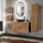 Petits - meubles - ensemble meuble simple vasque 100cm miroir led colonne et 3 armoires murales gaia ... Petits - meubles - ensemble meuble simple vasque 100cm miroir led colonne et 3 armoires murales gaia ...