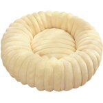 Petit panier pour chien - panier pour chien / chat - panier rond pour animaux - velours ctel doux - ...