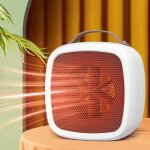 Petit radiateur �lectrique portable, radiateur de salle de bain (blanc)