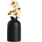 Petit vase rond en c�ramique pour fleurs s�ch�es - style minimaliste - d�coration d'int�rieur pour fleurs ...