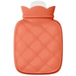 Petite bouillotte pour compresses chaudes et froides, avec couvercle, micro - ondable, silicone souple ...