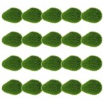 Petites boules de mousse artificielles boules de mousse vertes faux morceaux de pierre pierres d�coratives, ...