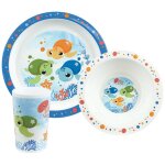 Ma petite carapace ensemble repas avec assiette plate pour enfant