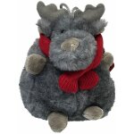 Petite peluche boule lan dcoration de sapin 11 cm