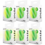 Petkit?? liti�re mixte 5 en 1tofu ??jetable aux toilettes + charbon actif?? sans odeur, ultra - absorbante ...