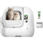 Petkit purobot max pro 2 bac � liti�re autonettoyant avec cam�ra ai, entr�e plus grande, objectif grand ...