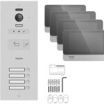 Visiophone collectif pour 4 appartements / bureaux - compatible vigik philips welcomehive 2 Visiophone collectif pour 4 appartements / bureaux - compatible vigik philips welcomehive 2