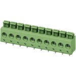 Phoenix contact - bornier � ressort pts 1, 5 / 2 - 5, 0 - h 1792863 2. 50 mm� nombre de p�les 2 vert ...