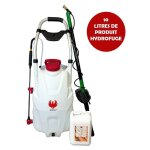 Pulverisateur lectrique pro sprayer phoenix 2 batteries + perche tlescopique 5, 4 mtres + produit ...