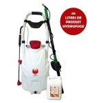 Pulverisateur lectrique pro sprayer phoenix 2 batteries + perche tlescopique 5, 4 mtres + hydrofuge ...