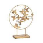Paris prix - photophore design papillon en métal 'fly' 46cm or Paris prix - photophore design papillon en métal 'fly' 46cm or