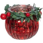 Photophore mercuris� couronne d. 6cm assorti - atmosphera cr�ateur d'int�rieur