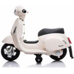Berghoff - vespa gts - moto lectrique pour enfant - 6v - 1  3 ans - blanc