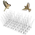 Pic anti pigeon 1m en acier inoxydable 304, pique anti pigeons pour balcon fenetre et toitures, pique ... Pic anti pigeon 1m en acier inoxydable 304, pique anti pigeons pour balcon fenetre et toitures, pique ...