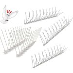 Pic anti pigeon inoxydable, 1m 4 rang�es pique anti pigeon balcon, pr� - assembl� flexible pic anti oiseaux ...