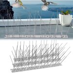 Pic anti pigeon inoxydable, 25cm x 3 pi�ces pique anti pigeon pour balcon, respectueux des animaux pic ...